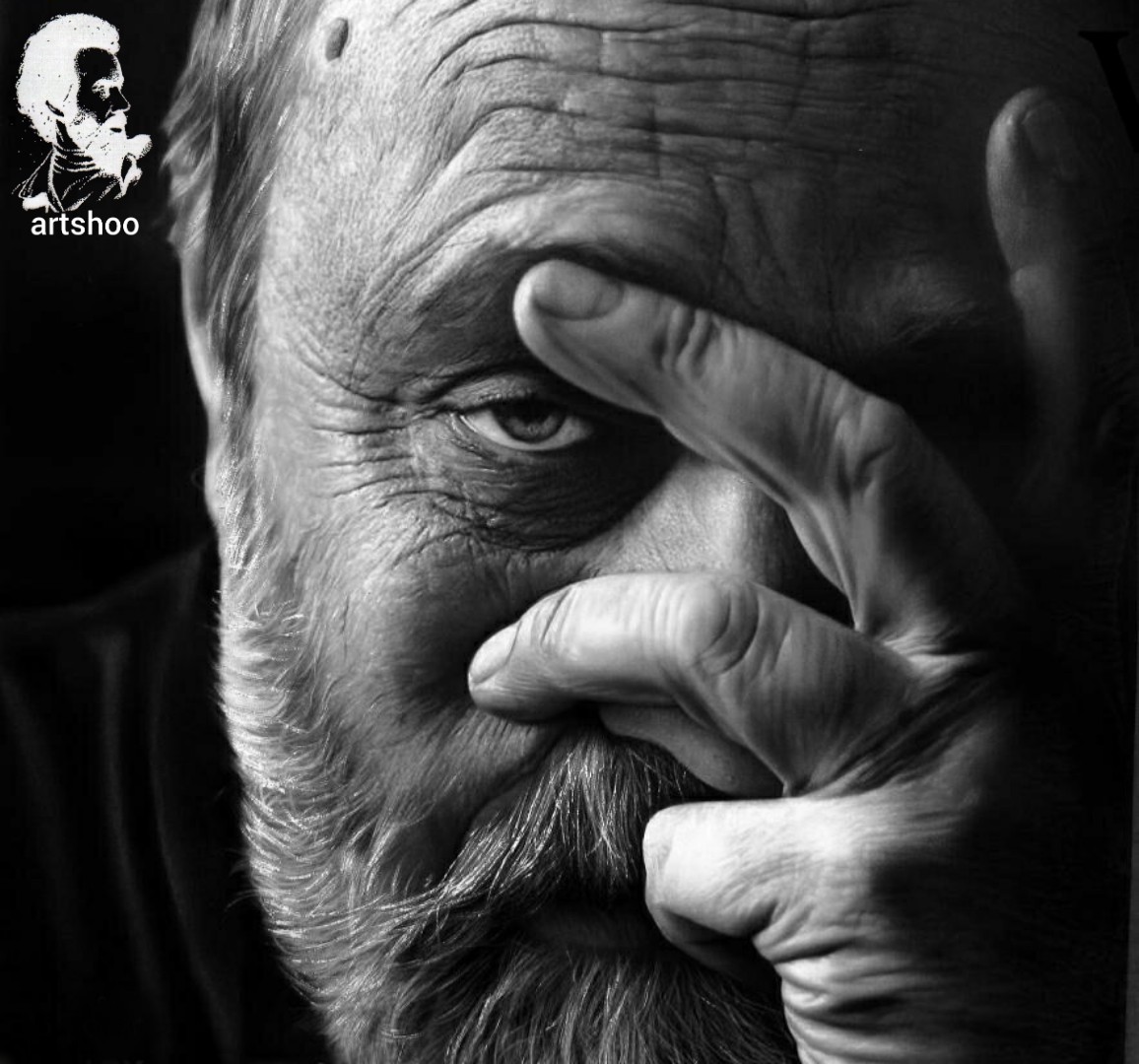 نقاشی سیاه قلم